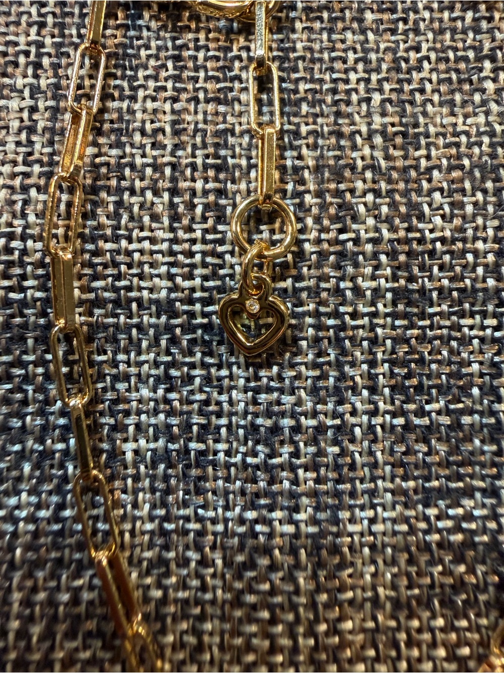 Kate Spade Gold Initial N Gold Charm Bracelet Chain NEW With Gift Bag - Picture 6 of 8